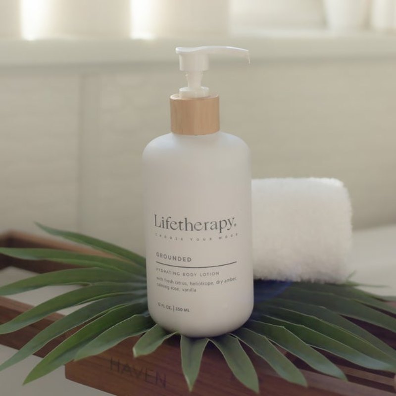 vegan moisturizer in white bottle