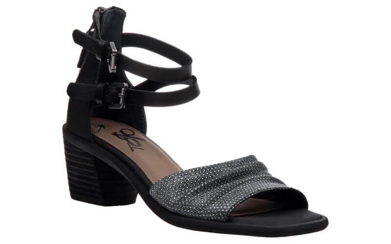 black heels