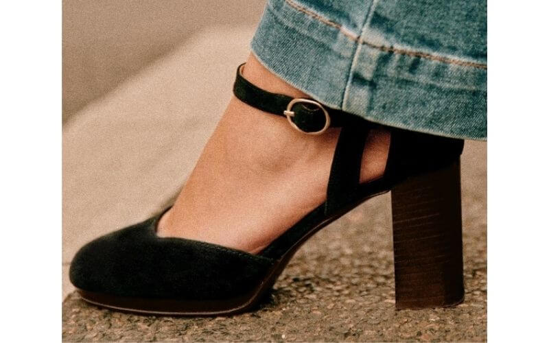 black heels