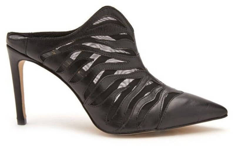 black heels