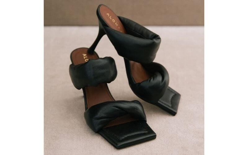 black heels