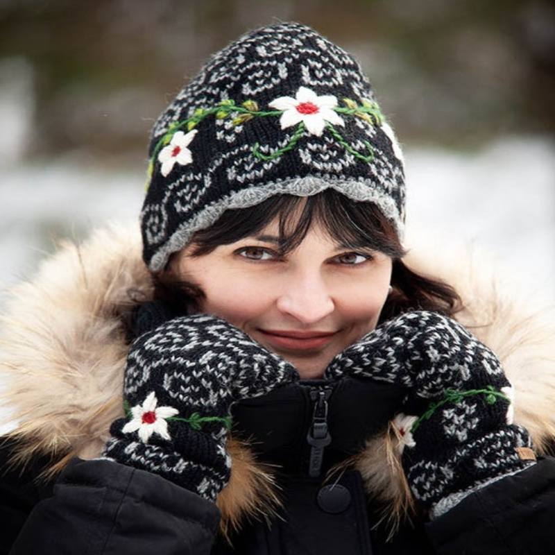 handmade wool hat, winter hat, eco-friendly winter hat